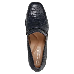 Clearance Easy Spirit Darlene Dress Loafers NavyLeatherCroco