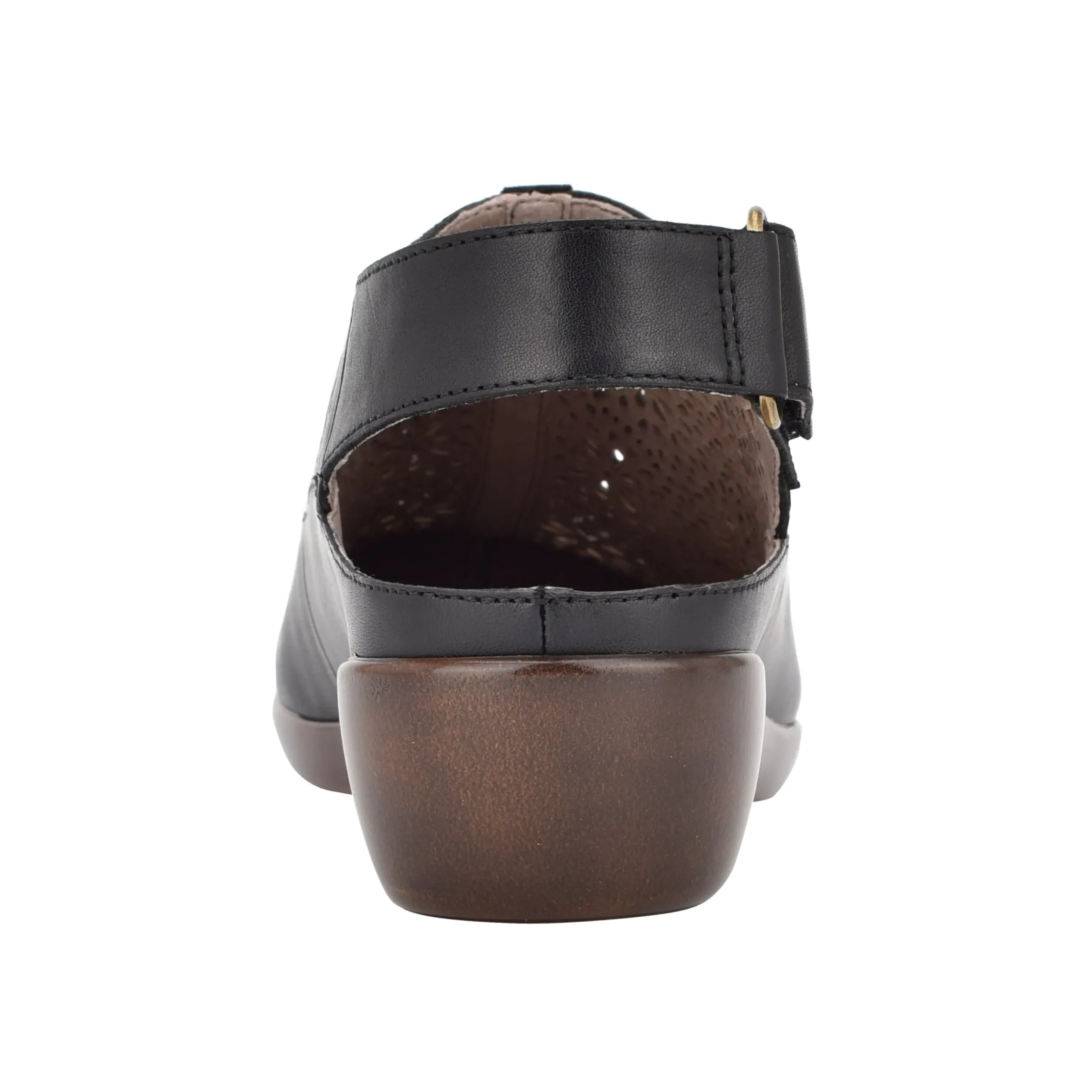 Online Easy Spirit Dawn Casual Slingback Shoes BlackLeather