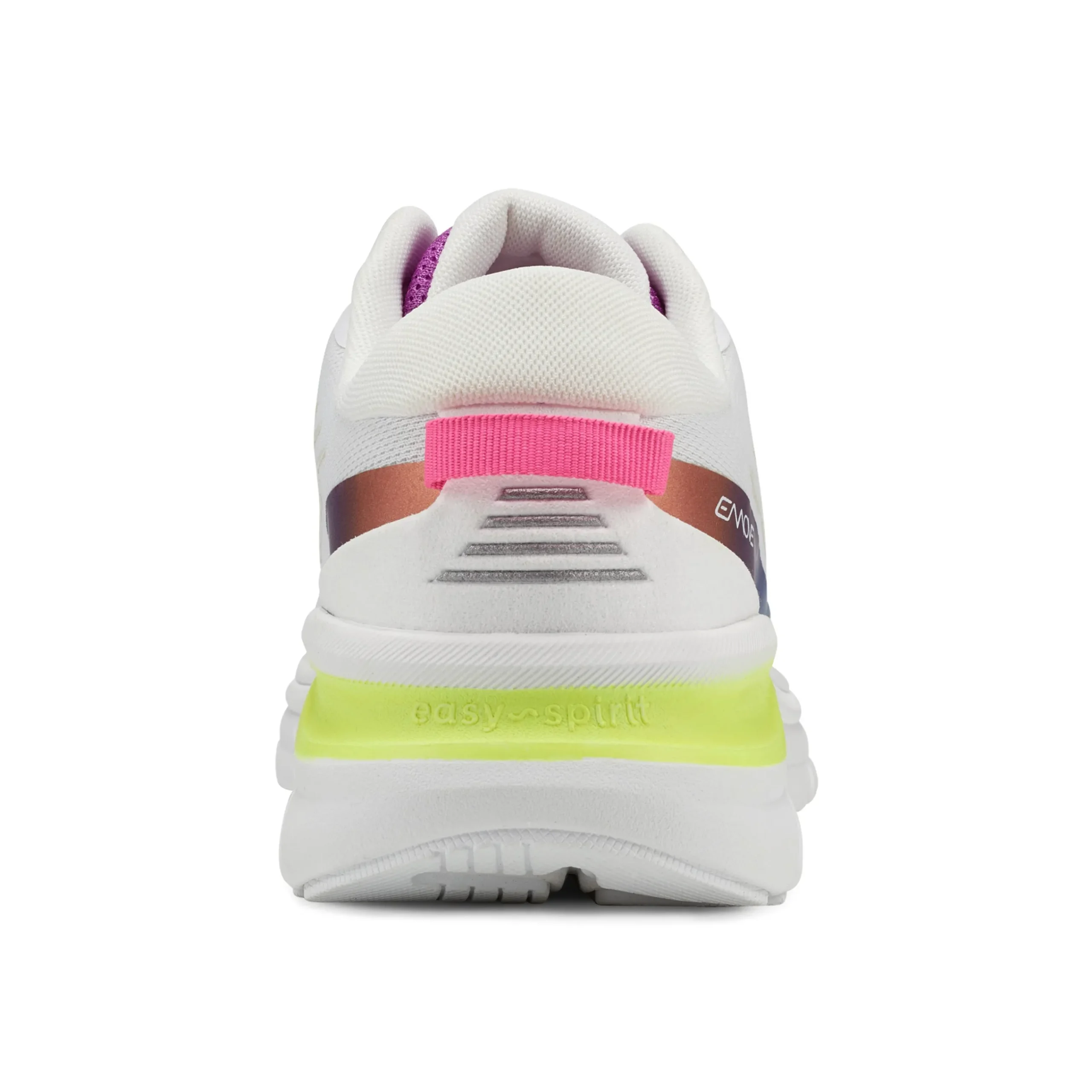 Best Easy Spirit Denise Austin Mel EMOVE Walking Shoes White/Rainbow