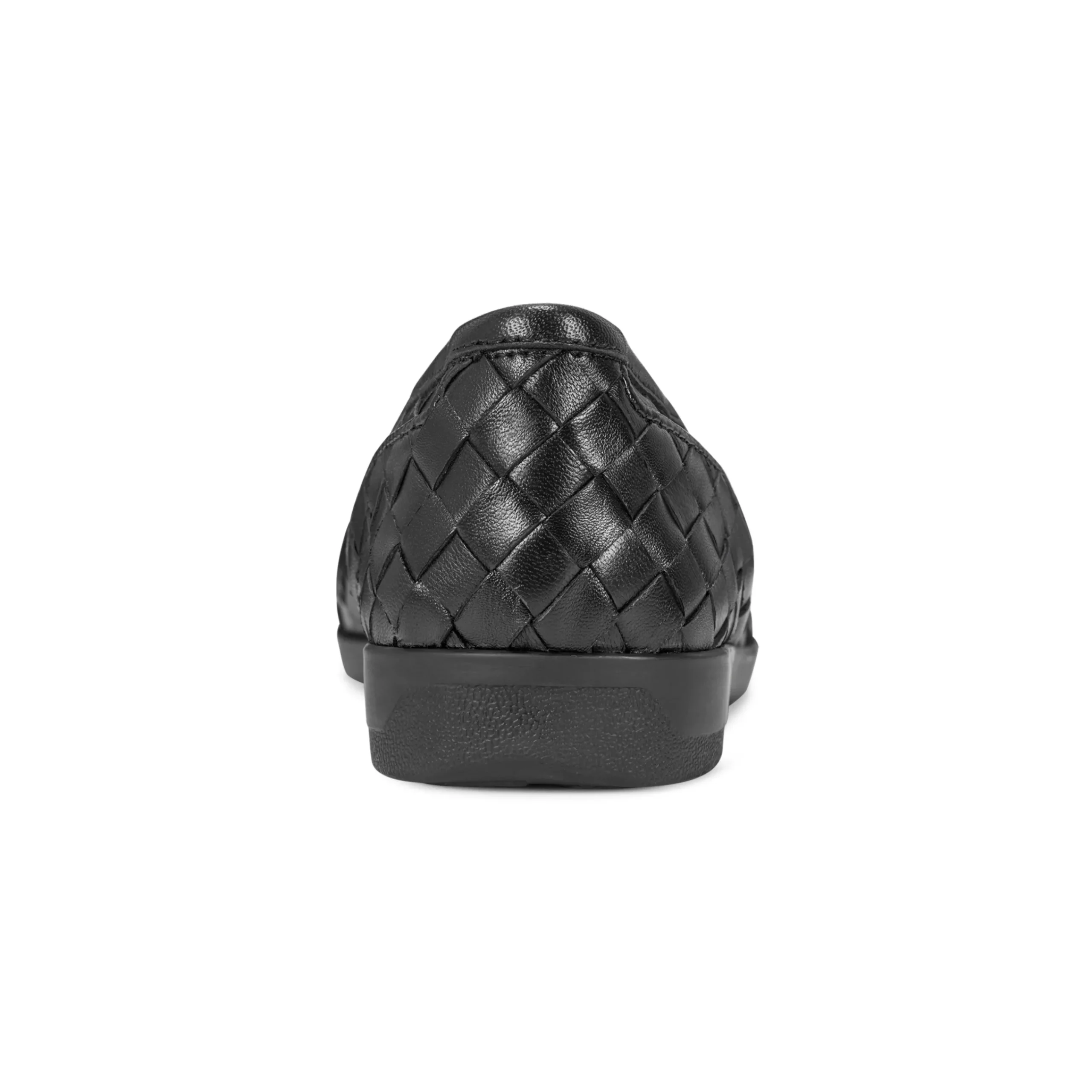 Discount Easy Spirit Devitt Casual Flats BlackLeather