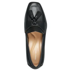 Outlet Easy Spirit Drew Dress Loafers BlackLeather