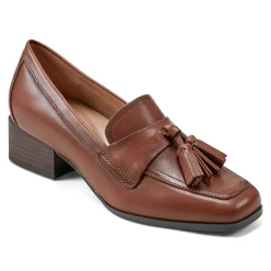 Best Easy Spirit Drew Dress Loafers BrownLeather