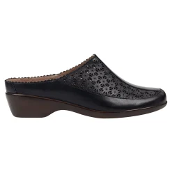 Hot Easy Spirit Dusk Mule Clogs BlackLeather