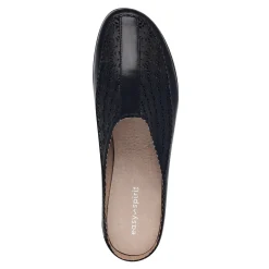 Hot Easy Spirit Dusk Mule Clogs BlackLeather