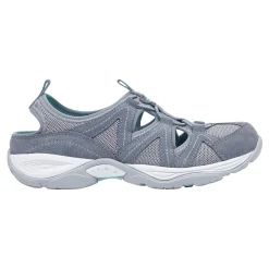 Clearance Easy Spirit Earthen Walking Shoes GreyMultiSuede