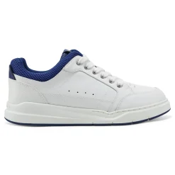 Clearance Easy Spirit x Denise Austin Dilli Lace-up Court Sneakers WhiteLeather