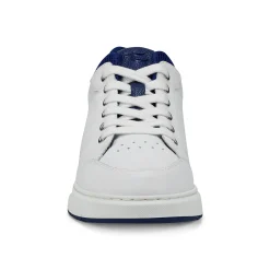 Clearance Easy Spirit x Denise Austin Dilli Lace-up Court Sneakers WhiteLeather