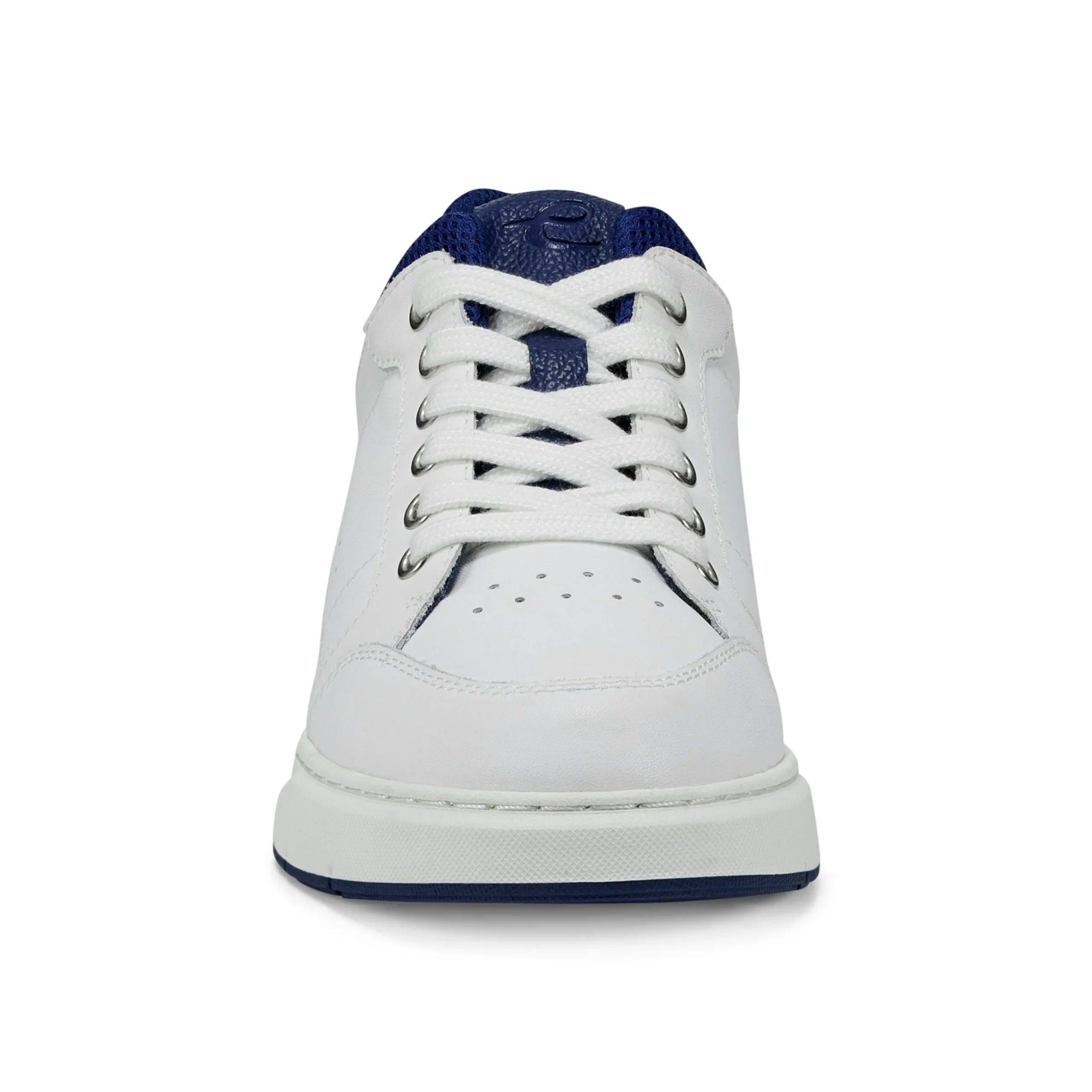 Clearance Easy Spirit x Denise Austin Dilli Lace-up Court Sneakers WhiteLeather