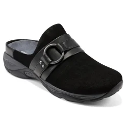 Hot Easy Spirit Eleena Clogs BlackSuede