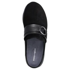 Hot Easy Spirit Eleena Clogs BlackSuede
