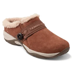 Discount Easy Spirit Elinn Casual Clogs BrownSuede