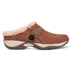 Discount Easy Spirit Elinn Casual Clogs BrownSuede