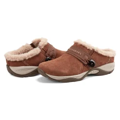 Discount Easy Spirit Elinn Casual Clogs BrownSuede