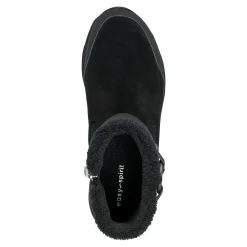 Hot Easy Spirit Elinor Cold Weather Booties BlackSuede