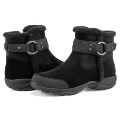 Hot Easy Spirit Elinor Cold Weather Booties BlackSuede