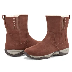 Sale Easy Spirit Elisha Casual Boots BrownSuede