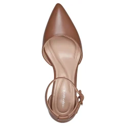 Online Easy Spirit Emila Ankle Strap Pumps BrownLeather