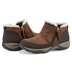 Best Easy Spirit Epic Cold Weather Booties MediumBrownLeather