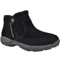 Online Easy Spirit Epic Cold Weather Booties BlackSuede