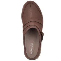 Discount Easy Spirit Equinox Clogs BrownLeather
