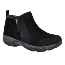 Best Easy Spirit Evony Casual Booties BlackSuede
