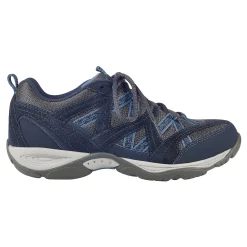 Sale Easy Spirit Exploremap Walking Shoes NavyMultiNubuck