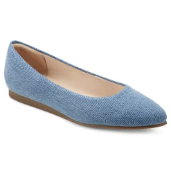 Sale Easy Spirit Fellia Ballet Flats BlueDenim