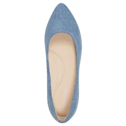 Sale Easy Spirit Fellia Ballet Flats BlueDenim