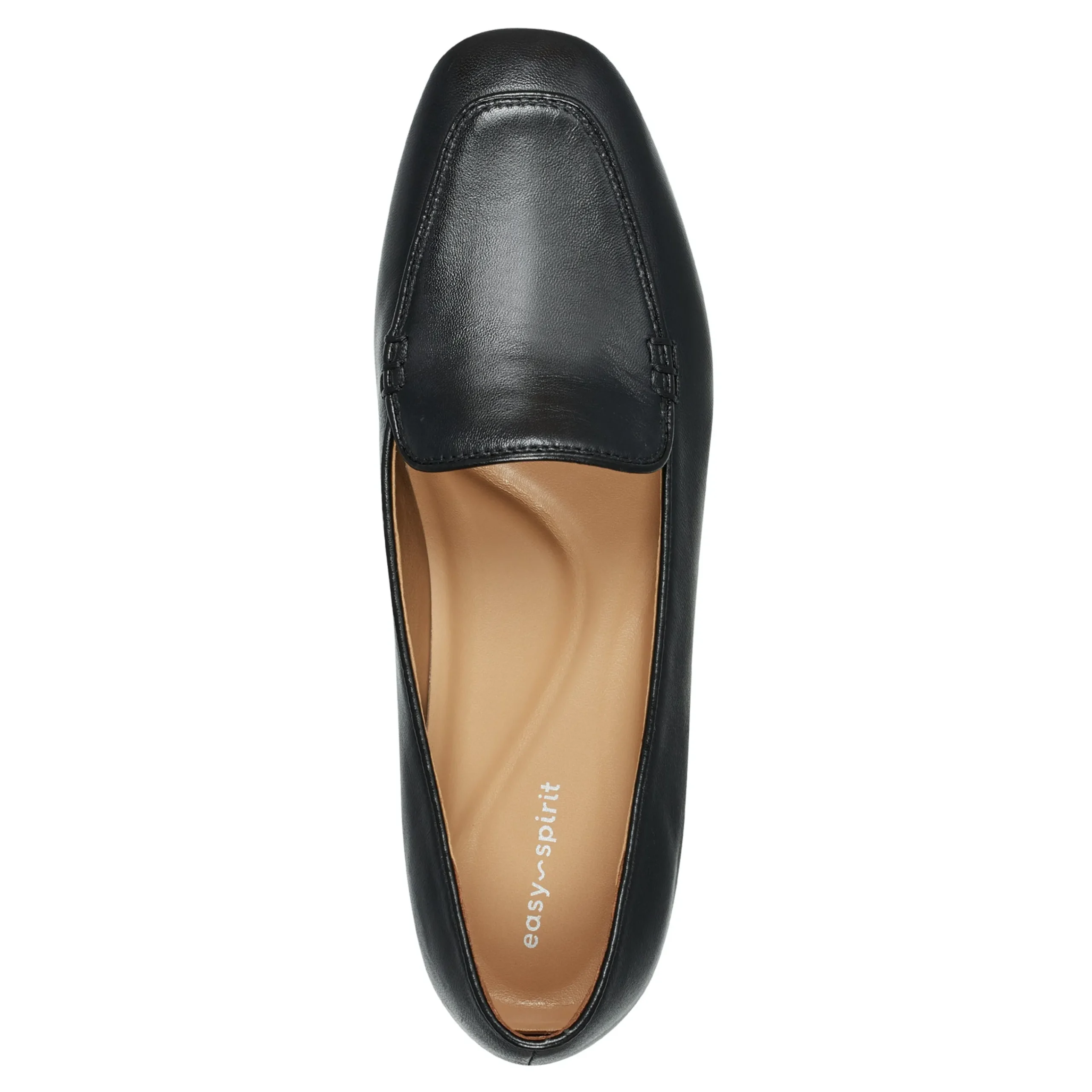 New Easy Spirit Galla Casual Loafers BlackLeather