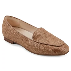 Sale Easy Spirit Galla Casual Loafers TanRaffia