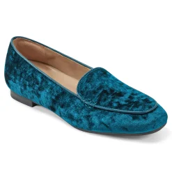 Clearance Easy Spirit Galla Casual Loafers MediumTealVelvet