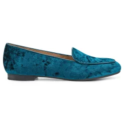 Clearance Easy Spirit Galla Casual Loafers MediumTealVelvet