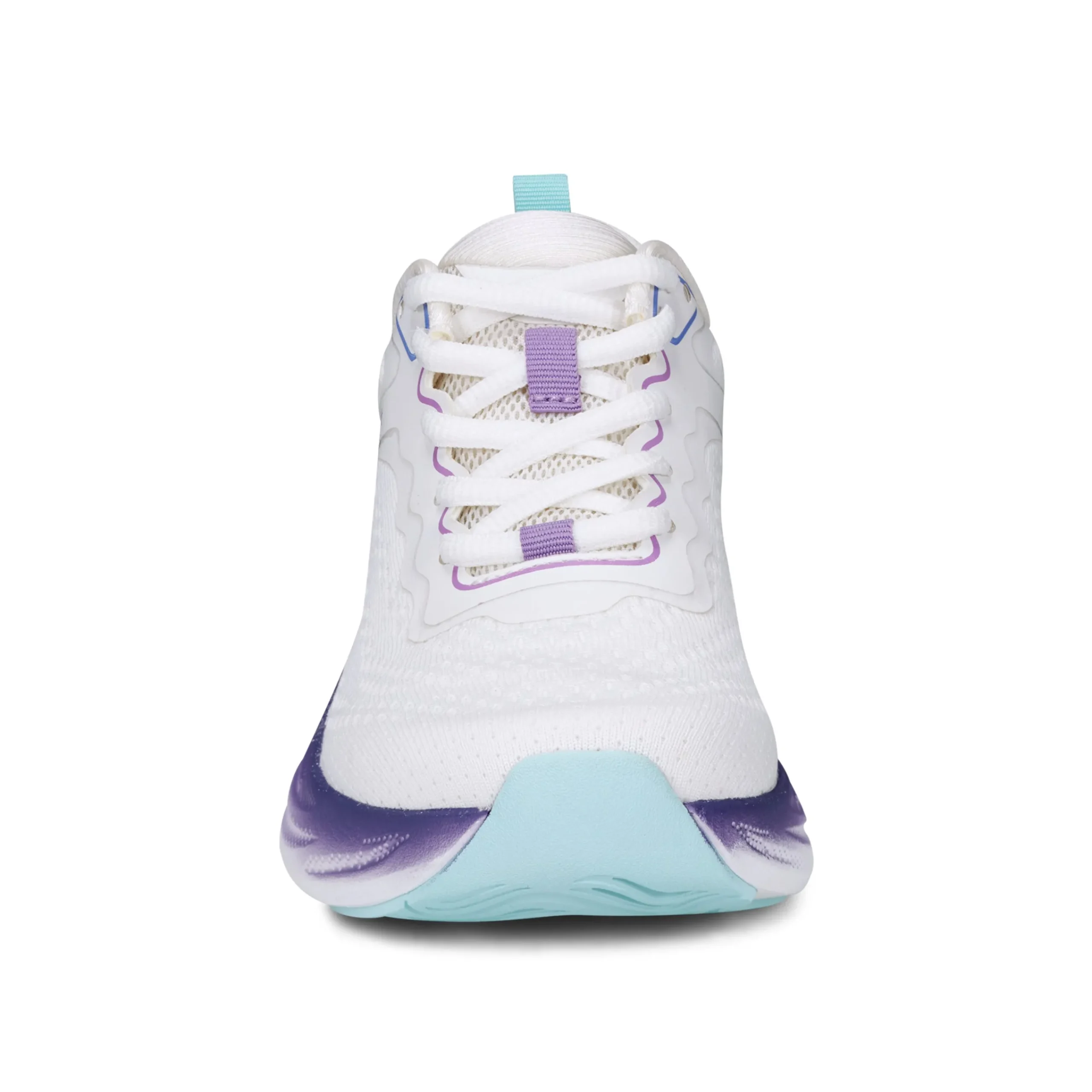 Best Easy Spirit Gallop Walking Shoes White/Purple