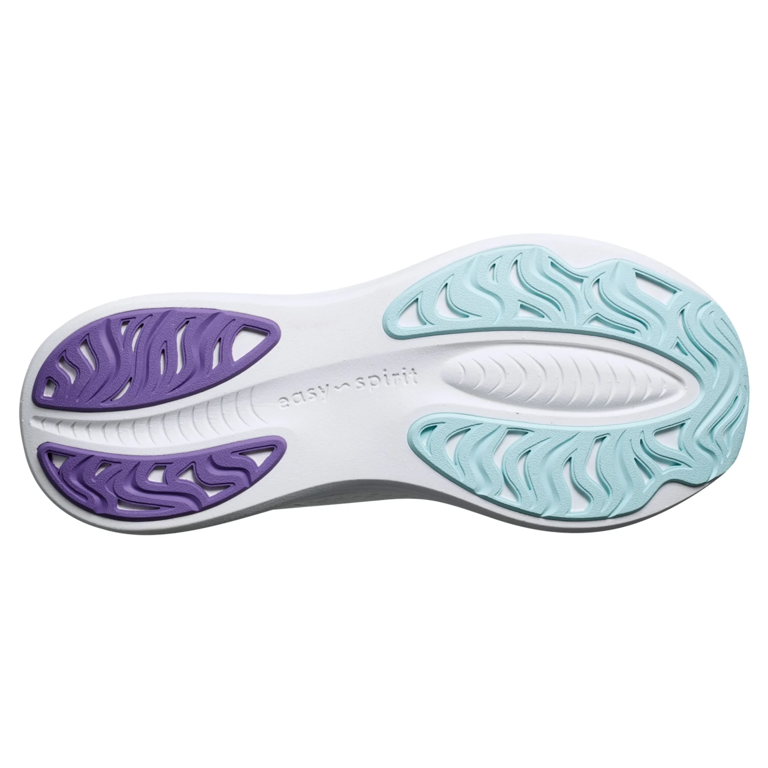 Best Easy Spirit Gallop Walking Shoes White/Purple