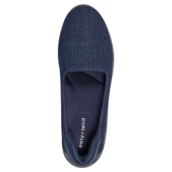 Clearance Easy Spirit Gift Slip On Flats DarkDenim