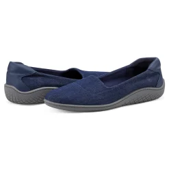 Clearance Easy Spirit Gift Slip On Flats DarkDenim