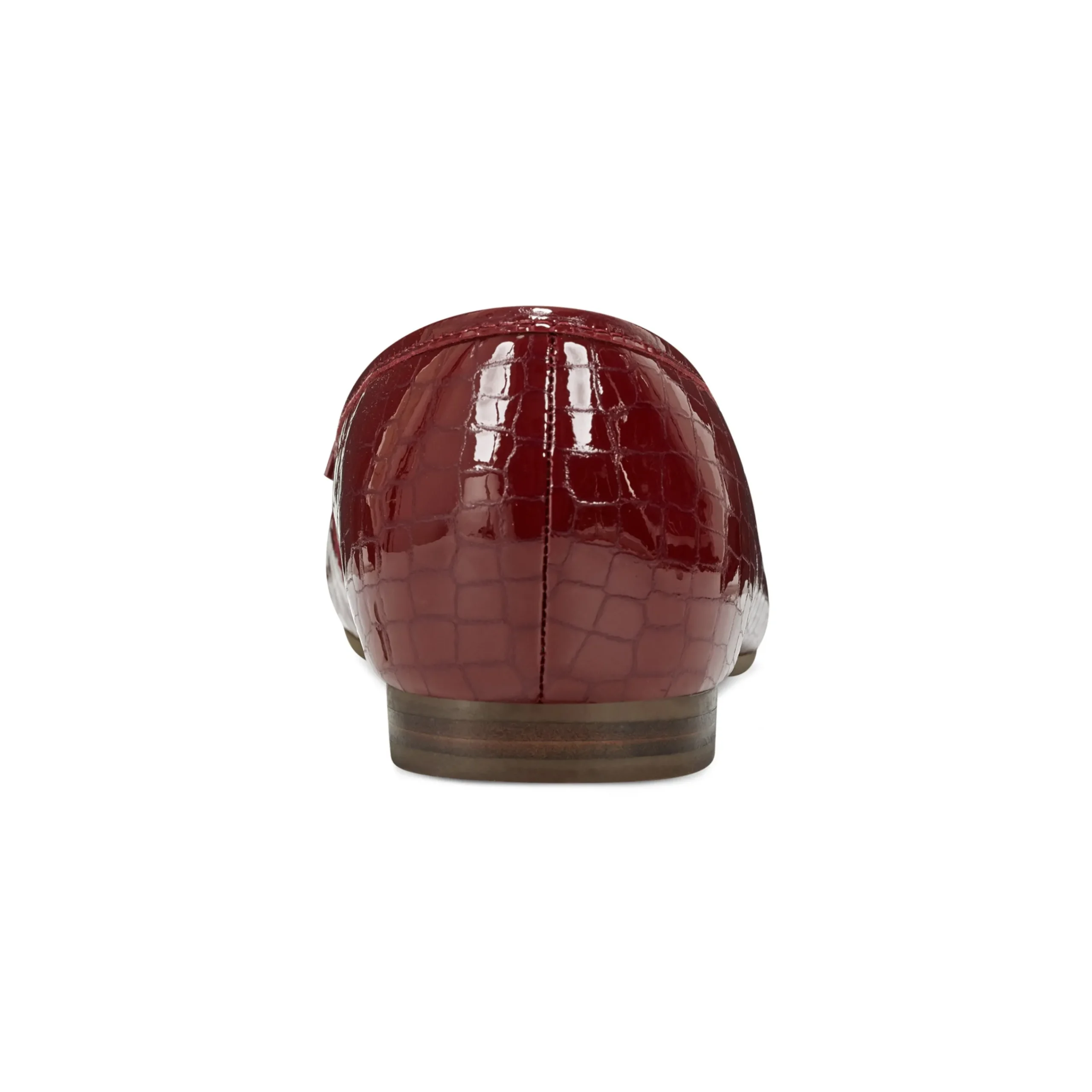Discount Easy Spirit Giselle Casual Loafers RedCrocoPrint