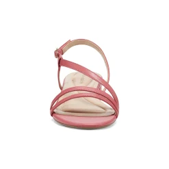 Online Easy Spirit Glenni Block Heel Sandals MediumPinkLeather