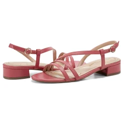 Online Easy Spirit Glenni Block Heel Sandals MediumPinkLeather