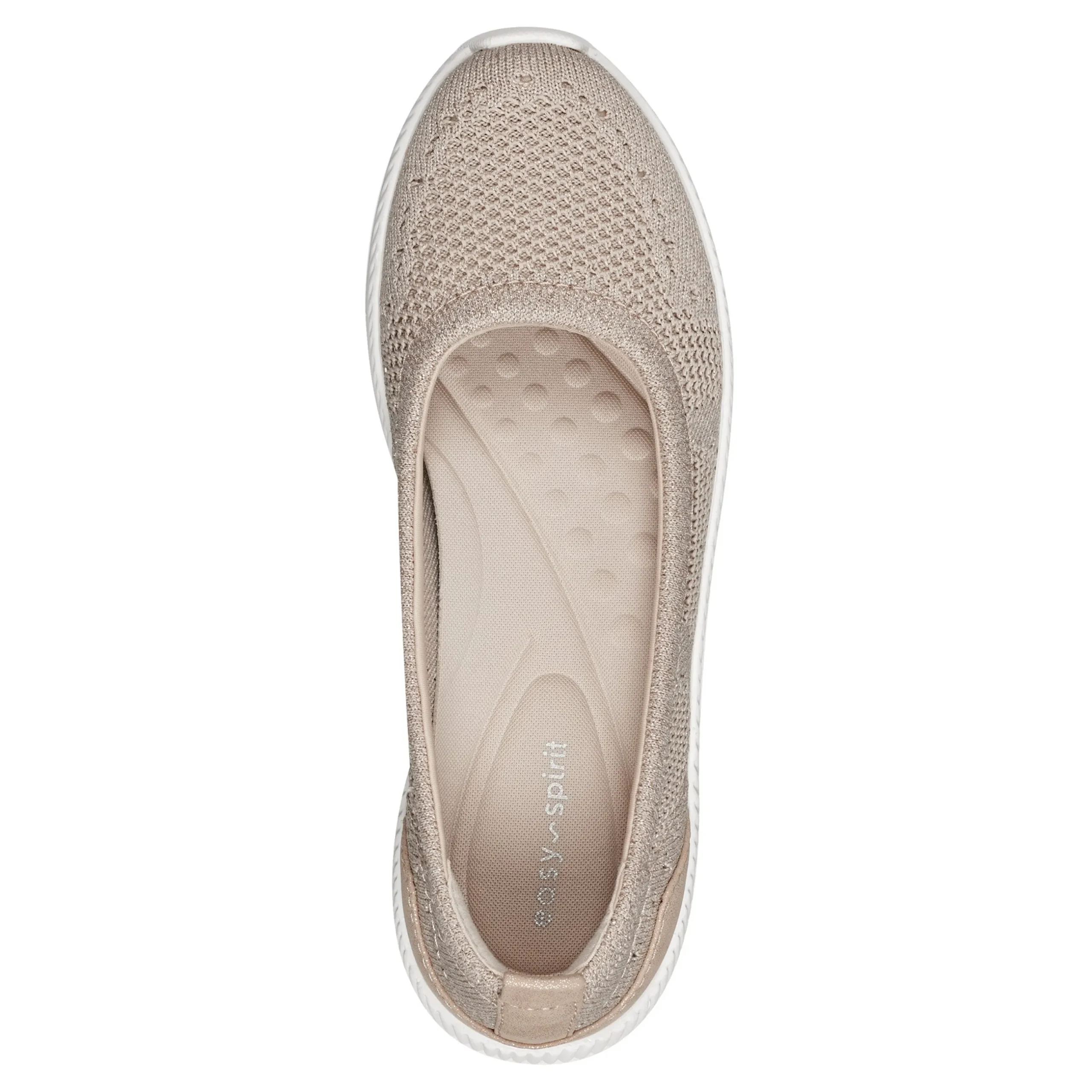 Online Easy Spirit Glitz Walking Shoes GoldKnit