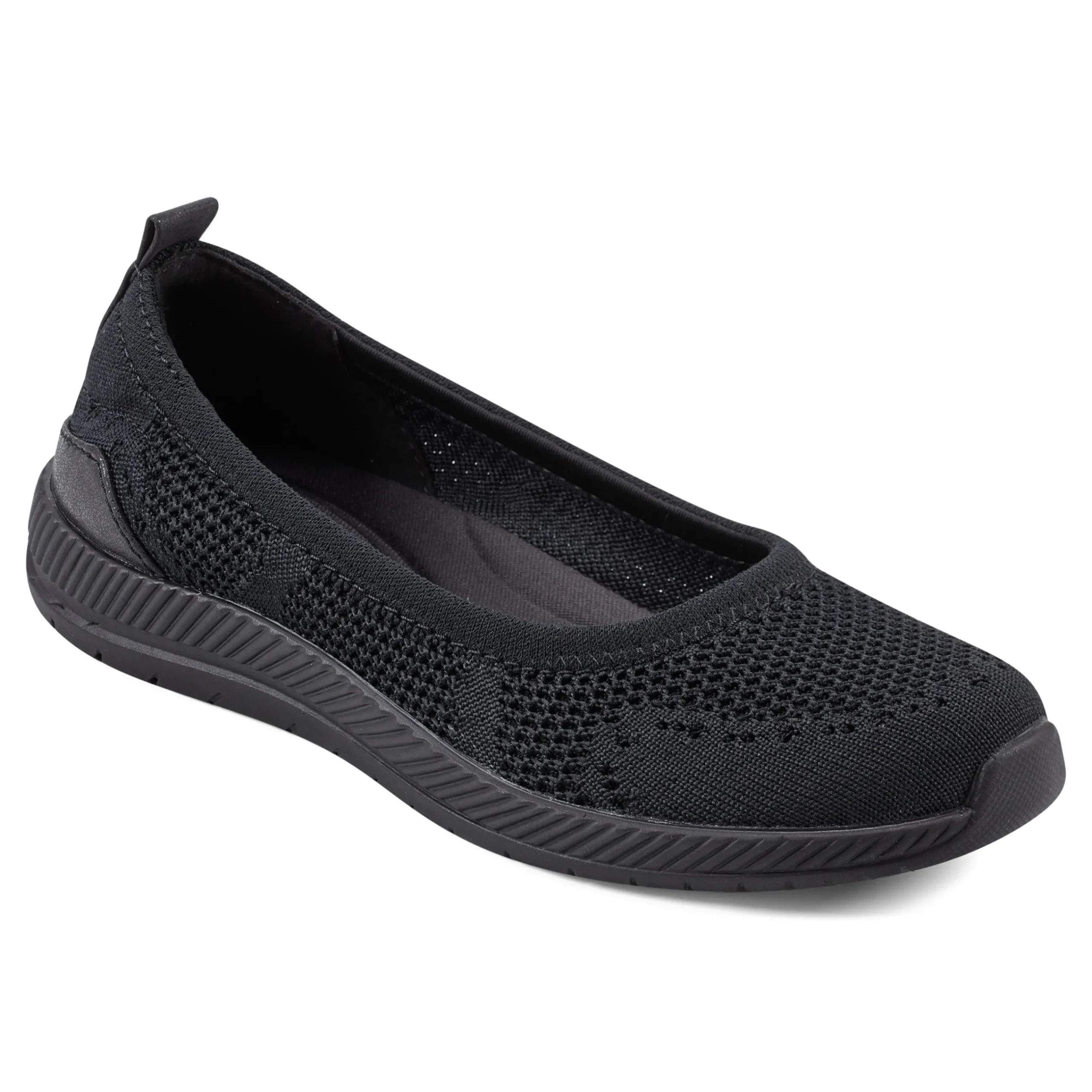 Online Easy Spirit Glitz Walking Shoes BlackBlackKnit