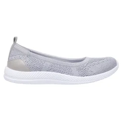 Outlet Easy Spirit Glitz Walking Shoes SilverKnit