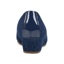 Hot Easy Spirit Gracey Wedge Heels DarkDenim