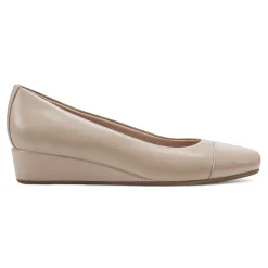 Best Easy Spirit Gracey Wedge Heels Nude
