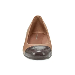 Best Easy Spirit Gracey Wedge Heels TanLeatherMulti