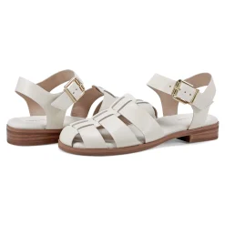 Sale Easy Spirit Gretty Fisherman Sandals IvoryLeather