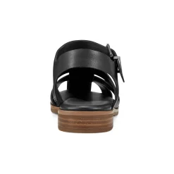 Best Easy Spirit Gretty Fisherman Sandals BlackLeather