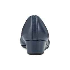 Easy Spirit Guliana Wedge Heels NavyLeather