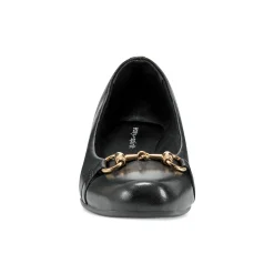 Hot Easy Spirit Guliana Wedge Heels BlackLeather