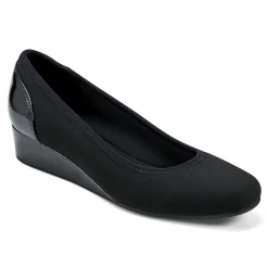 Discount Easy Spirit Gwenyth Slip On Wedges Black